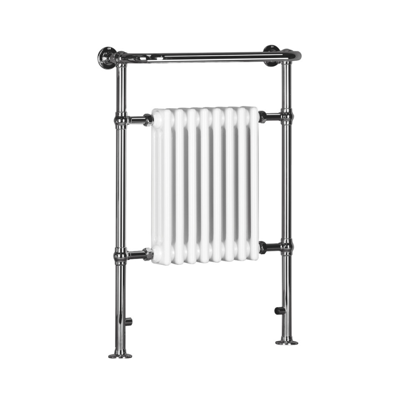 Opulent Jaguar Traditional Radiator - 673x965x230mm - White (OBC103008)