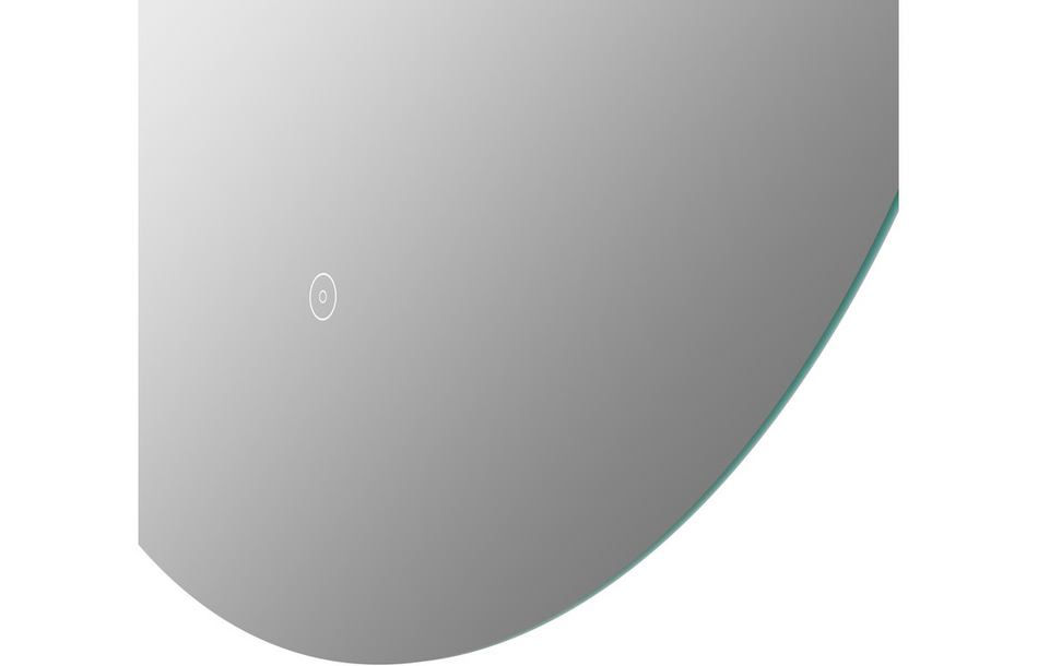 Opulent Jay 600mm Round Back-Lit LED Mirror (OBC106279)