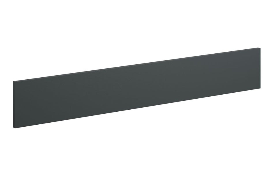 Opulent Kimmy 1200mm Plinth - Matt Graphite Grey (OBC110090)