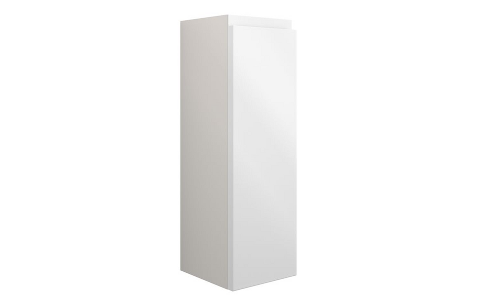 Opulent Kimmy 200mm Slim Base Unit - White Gloss / Grey Cabinet (OBC109954)