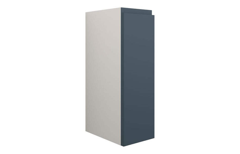Opulent Kimmy 200mm Standard Toilet Roll Unit - Matt Arley Blue / Grey Cabinet (OBC110312)