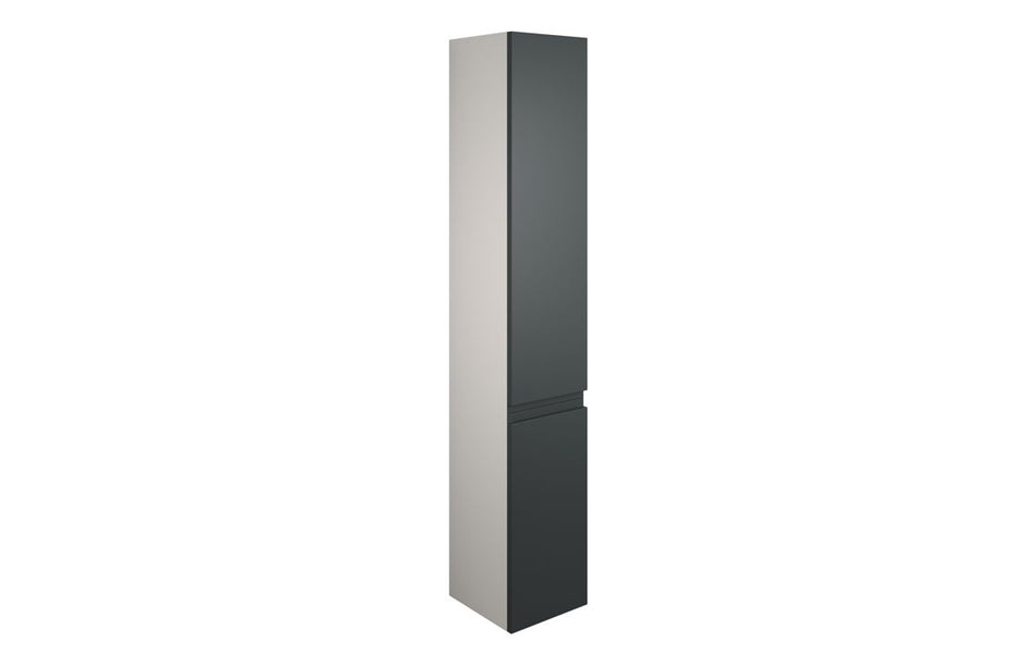 Opulent Kimmy 300mm Tall Unit - Matt Graphite Grey / Grey Cabinet (OBC110040)