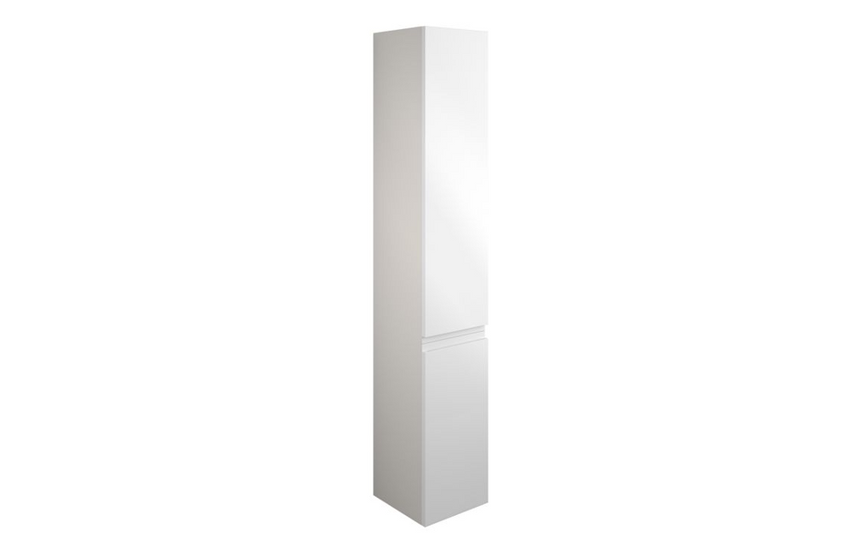 Opulent Kimmy 300mm Tall Unit - White Gloss / Grey Cabinet (OBC109969)