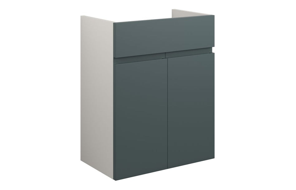 Opulent Kimmy 500mm Standard Basin Unit - Matt Green Camo / Grey Cabinet (OBC110259)