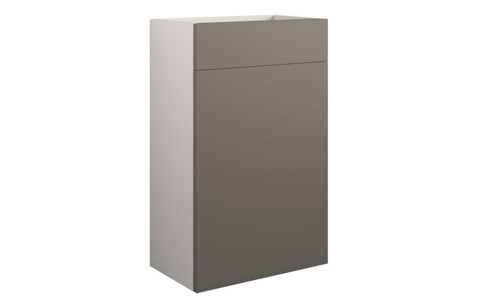 Opulent Kimmy 500mm Standard WC Unit - Matt Stone / Grey Cabinet (OBC110200)