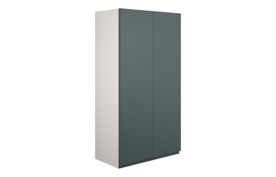 Opulent Kimmy 600mm Standard 2 Door Storage Unit - Matt Green Camo / Grey Cabinet (OBC110283)