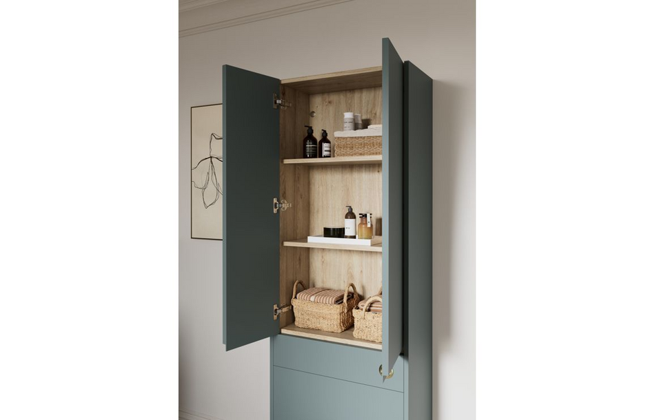 Opulent Kimmy Slim Depth End Panel - Matt Green Camo (OBC110306)