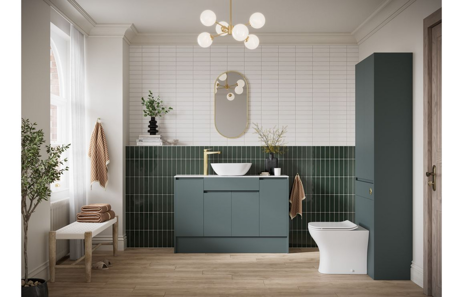 Opulent Kimmy Standard Depth End Panel - Matt Green Camo (OBC110305)
