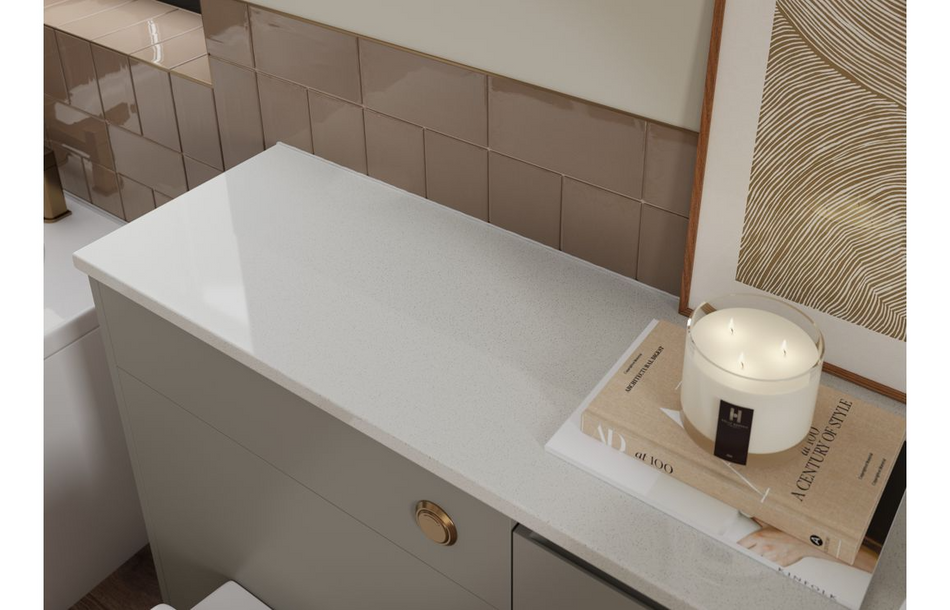 Opulent Kimmy Standard Depth End Panel - Matt Stone (OBC110234)