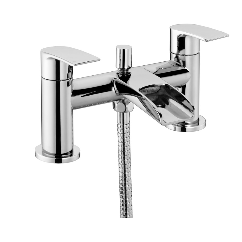 Opulent Kisdon Bath Shower Mixer - Chrome (OBC105745)