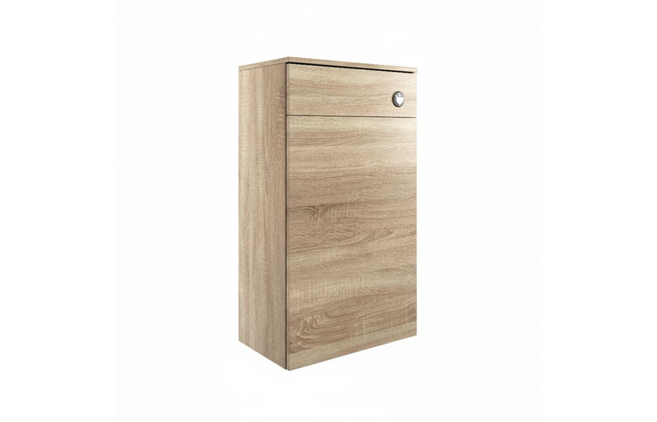Opulent Leo 500mm Floor Standing WC Unit - Oak (OBC107488)