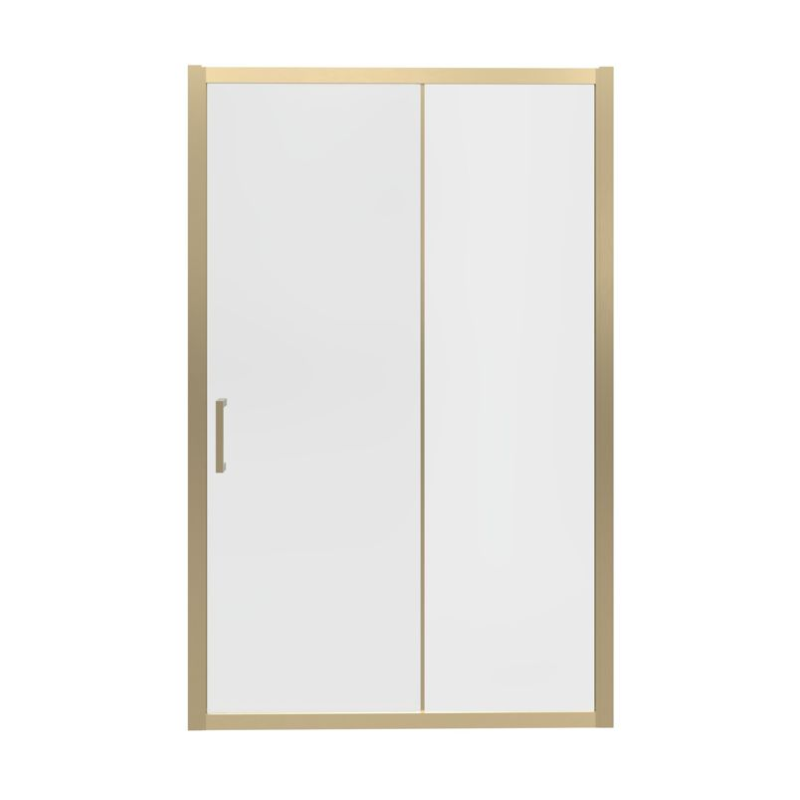 Opulent Lincoln 1500mm Sliding Door - Brushed Brass (OBC116178)