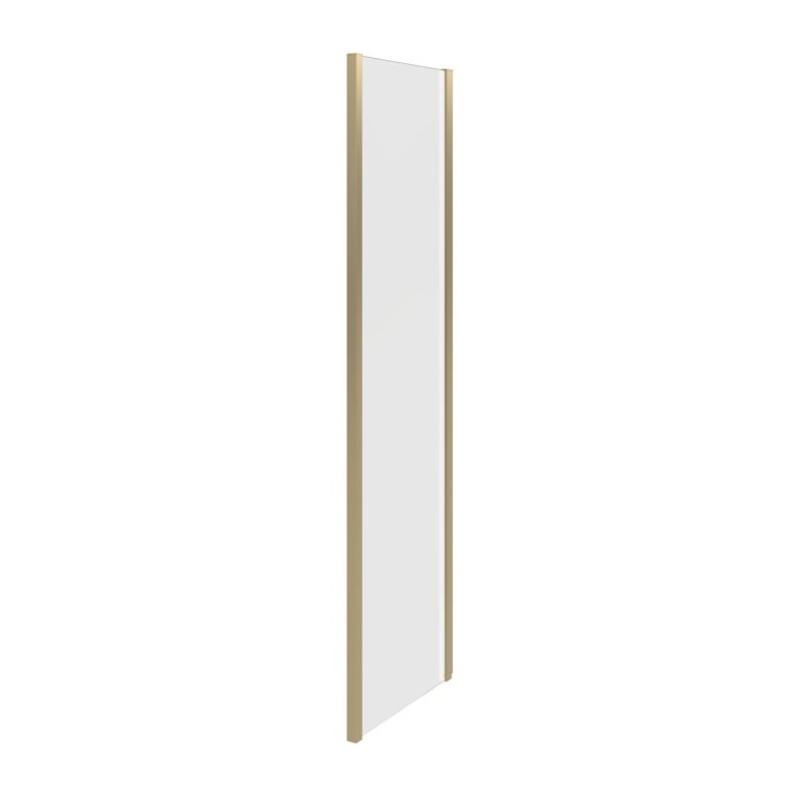 Opulent Lincoln 700mm Side Panel - Brushed Brass (OBC116181)