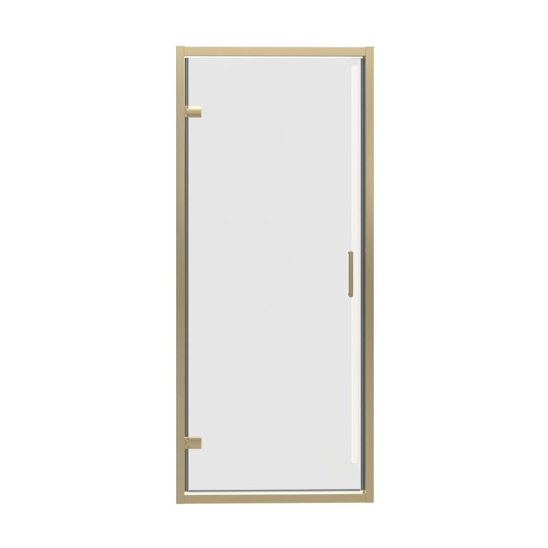 Opulent Lincoln 760mm Pivot Door - Brushed Brass (OBC116205)