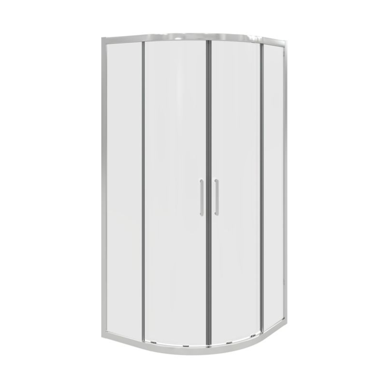 Opulent Lincoln 900mm 2 Door Easy-Fit Quadrant - Chrome (OBC108072)
