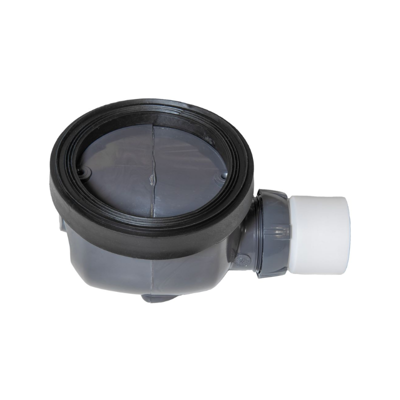 Opulent Linear Tray Waste and Cover - Chrome (OBC106239)