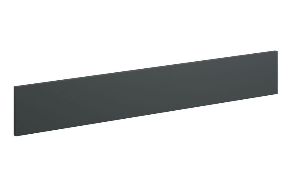 Opulent Lucy 1200mm Plinth - Matt Graphite Grey (OBC111084)