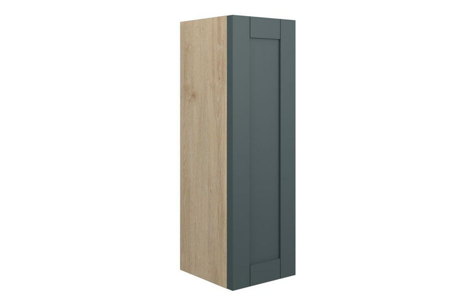 Opulent Lucy 200mm Slim Base Unit - Matt Green Camo / Oak Cabinet (OBC111162)
