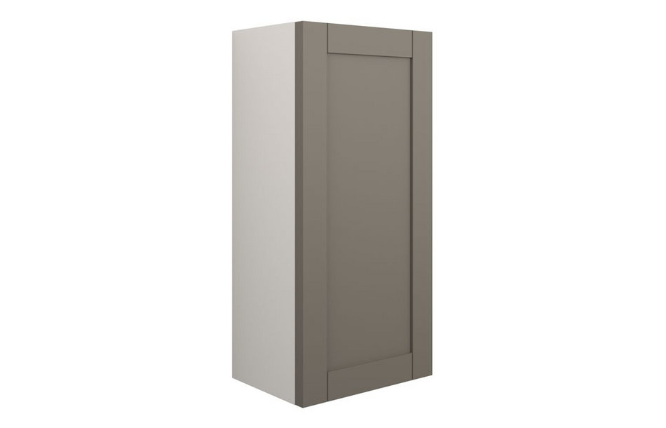 Opulent Lucy 300mm Slim Base Unit - Matt Stone / Grey Cabinet (OBC111096)