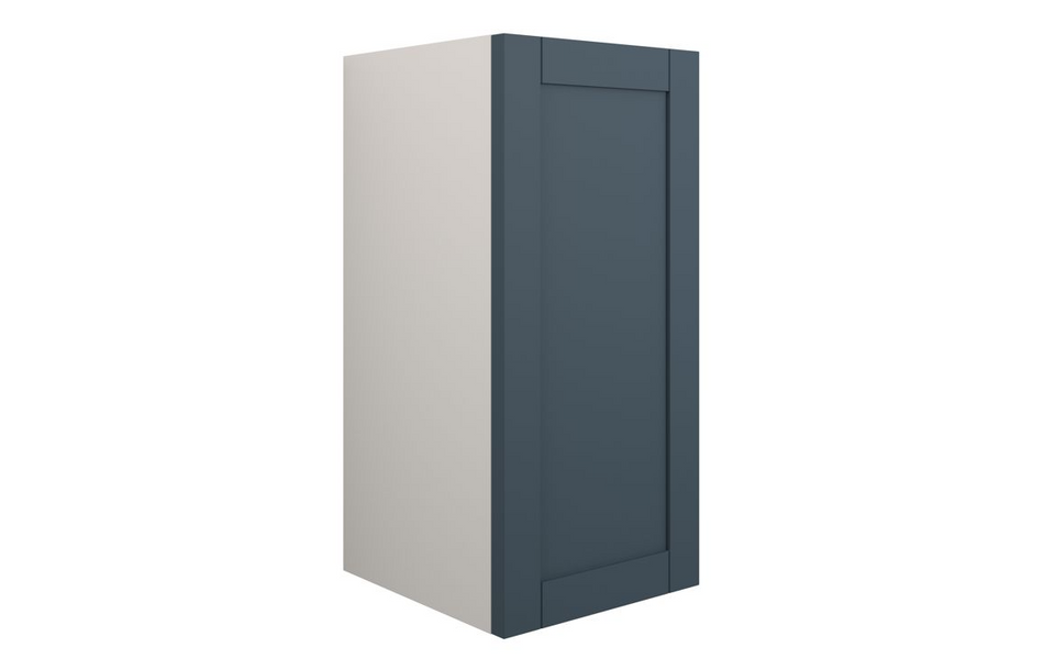 Opulent Lucy 300mm Standard Base Unit - Matt Arley Blue / Grey Cabinet (OBC111241)