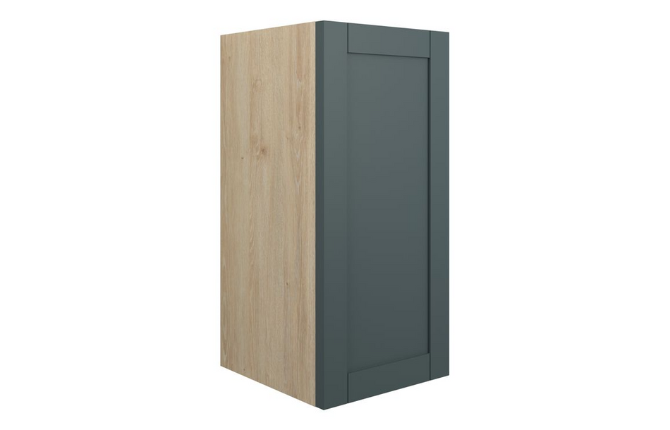 Opulent Lucy 300mm Standard Base Unit - Matt Green Camo / Oak Cabinet (OBC111171)