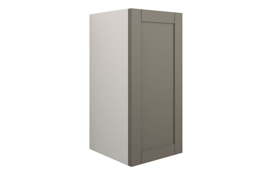 Opulent Lucy 300mm Standard Base Unit - Matt Stone / Grey Cabinet (OBC111099)