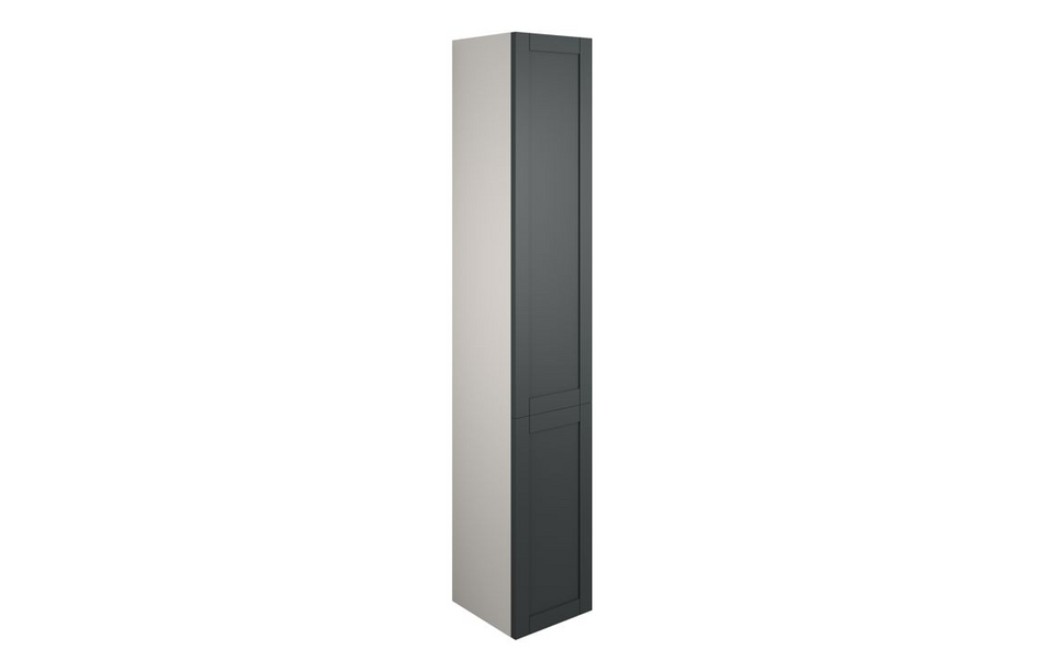 Opulent Lucy 300mm Tall Unit - Matt Graphite Grey / Grey Cabinet (OBC111034)