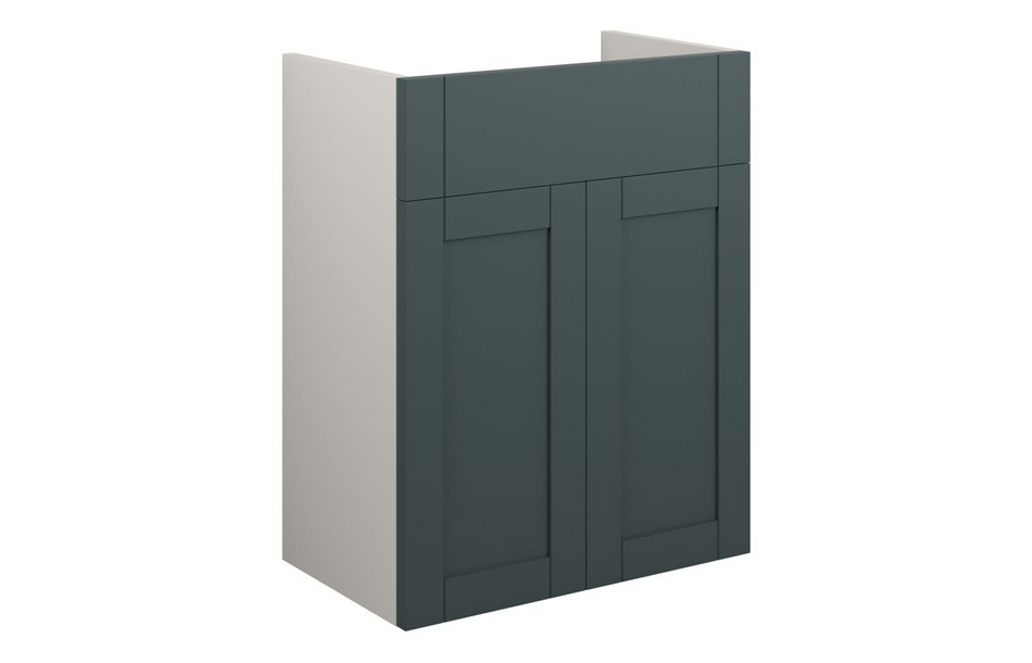 Opulent Lucy 500mm Standard Basin Unit - Matt Green Camo / Grey Cabinet (OBC111182)