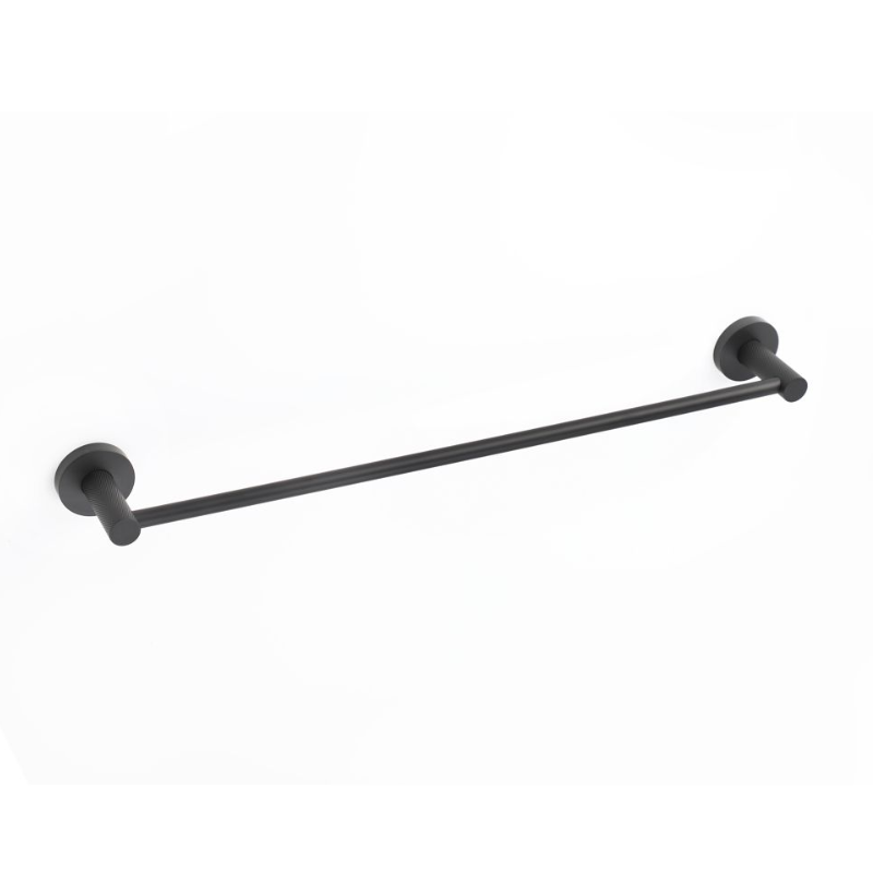 Opulent Luna 55cm Towel Rail - Black (OBC116332)