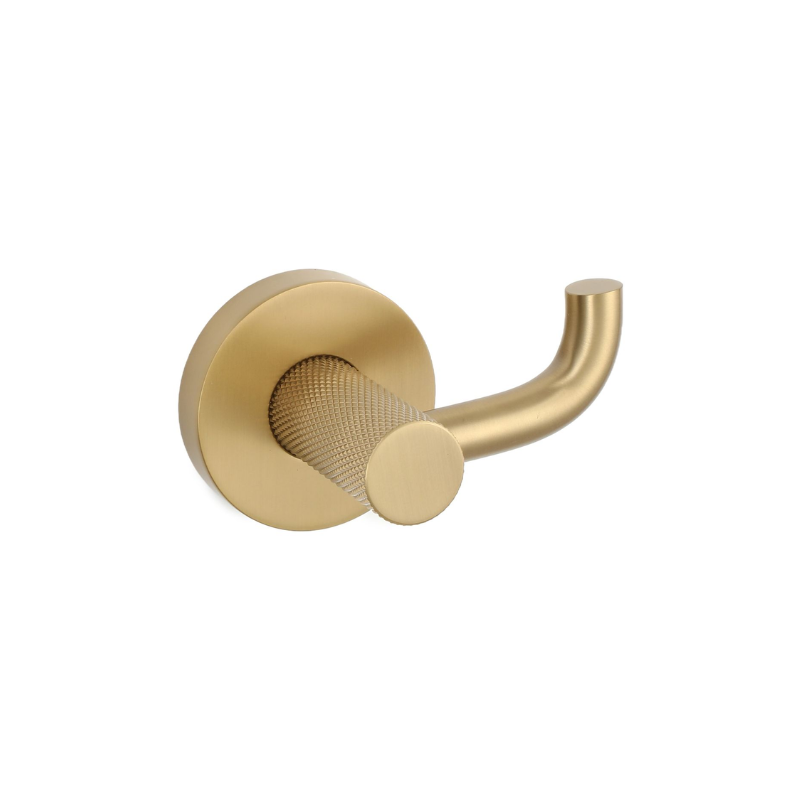 Opulent Luna Robe Hook - Brushed Brass (OBC116329)