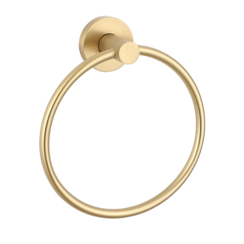 Opulent Luna Towel Ring - Brushed Brass (OBC116325)