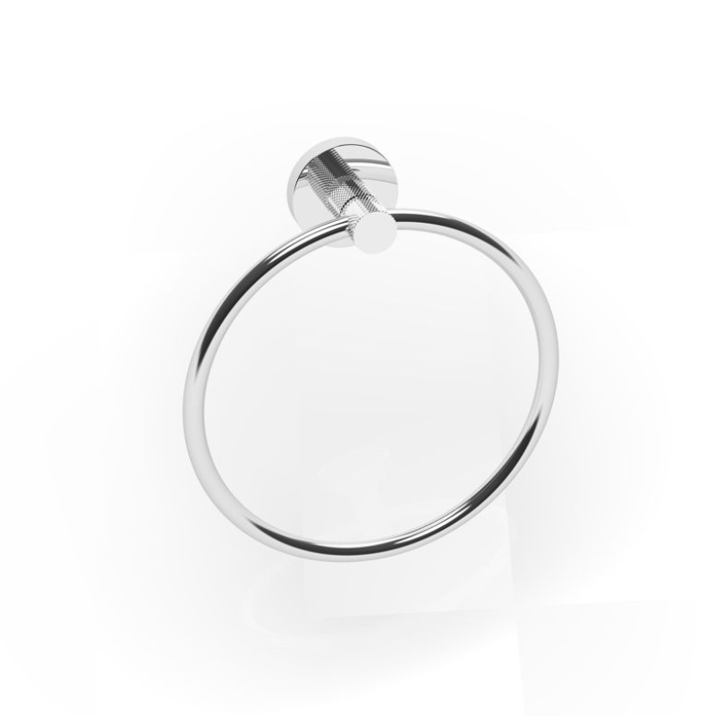 Opulent Luna Towel Ring - Chrome (OBC116323)