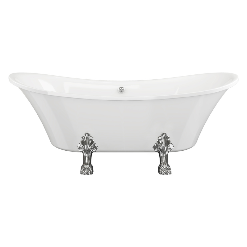 Opulent Mars Freestanding 1760x710x775mm Bath with Feet (OBC102817)