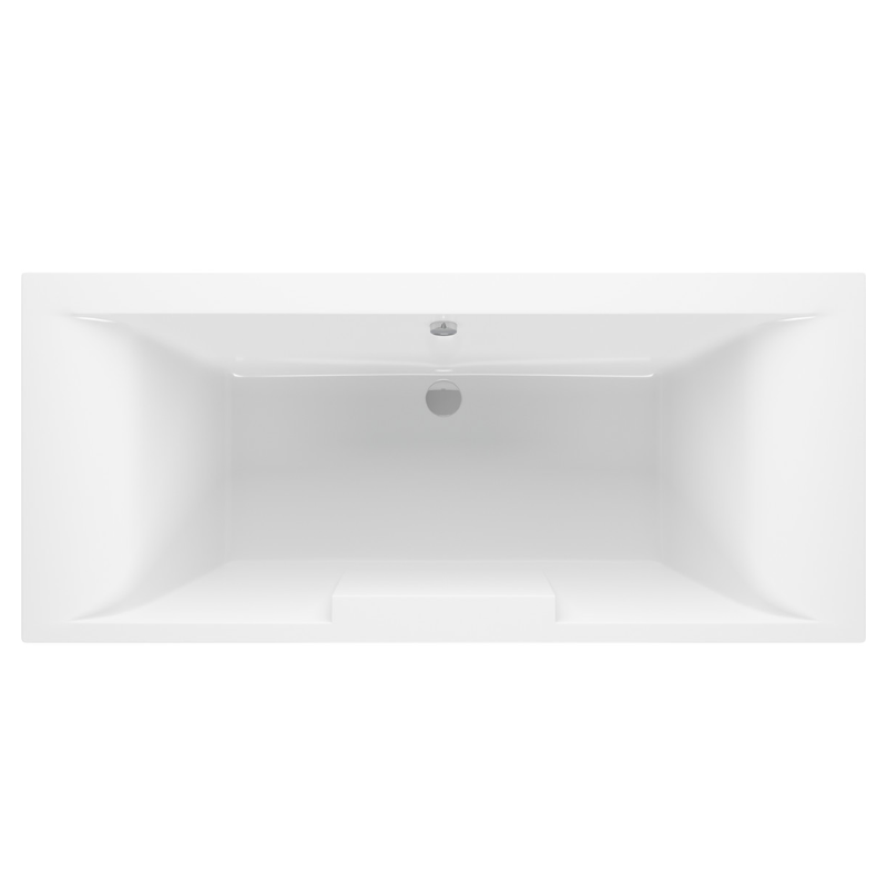 Opulent Mathis Deluxe Square Double End 1700x750x550mm Bath with Legs (OBC105670)