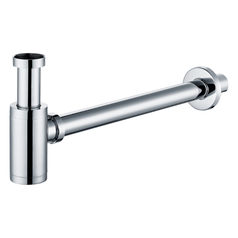Opulent Modern Round Bottle Trap - Chrome (OBC105822)