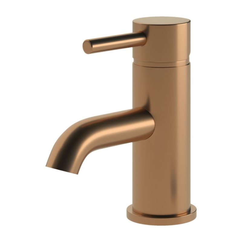 Opulent Narva Cloakroom Basin Mixer and Waste - Brushed Bronze (OBC108987)
