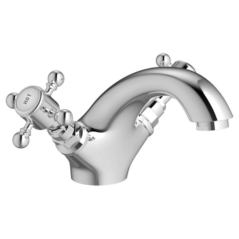Opulent Nevada Basin Mixer and Pop Up Waste - Chrome (OBC105779)