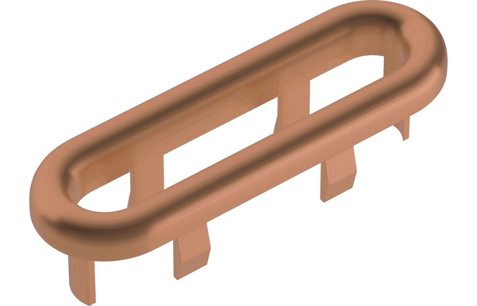 Opulent Oval Overflow Ring - Brushed Bronze (OBC117010)