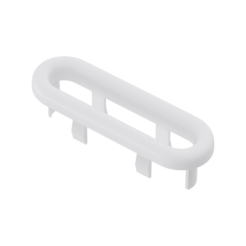 Opulent Oval Overflow Ring - White (OBC106332)