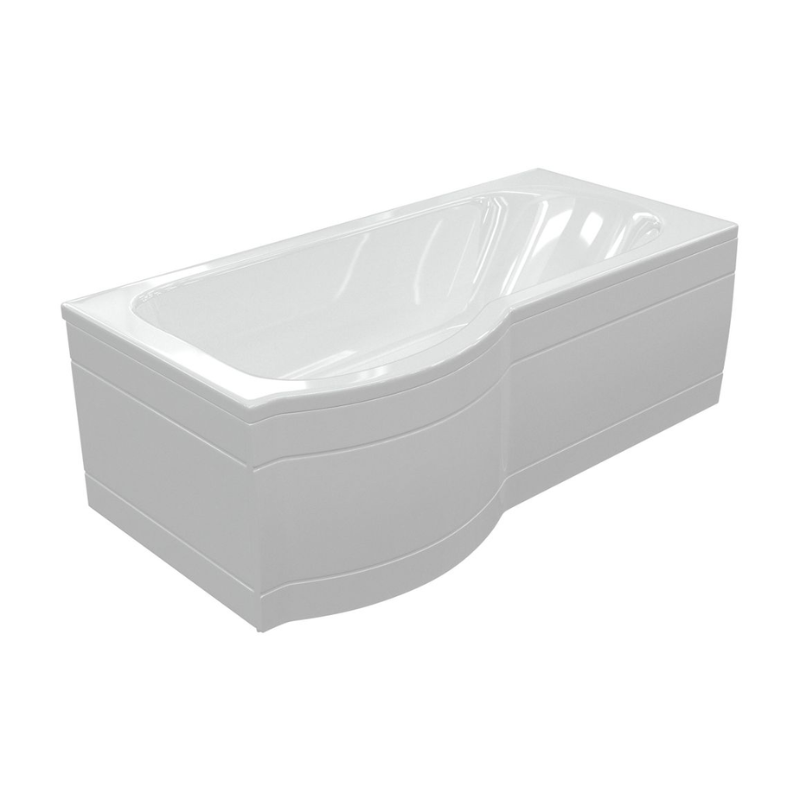 Opulent P-Shape Single End 1700x700-850x410mm Bath Only - Left Hand (OBC103895)