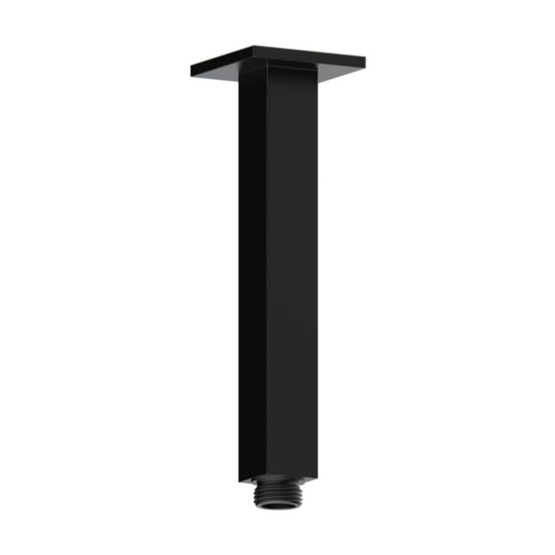 Opulent Parker 180mm Square Ceiling Arm - Matt Black (OBC111566)