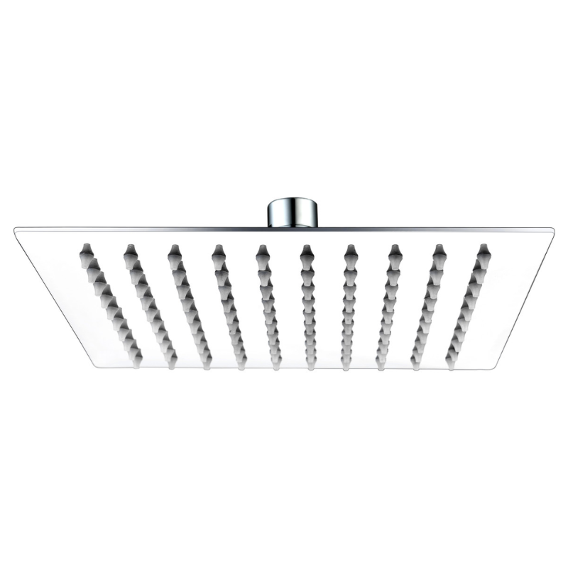 Opulent Parker 200mm Square Ultraslim Showerhead - Chrome (OBC105864)