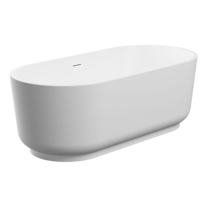 Opulent Perry Freestanding 1685x804mm Bath - Matt White (OBC116169)