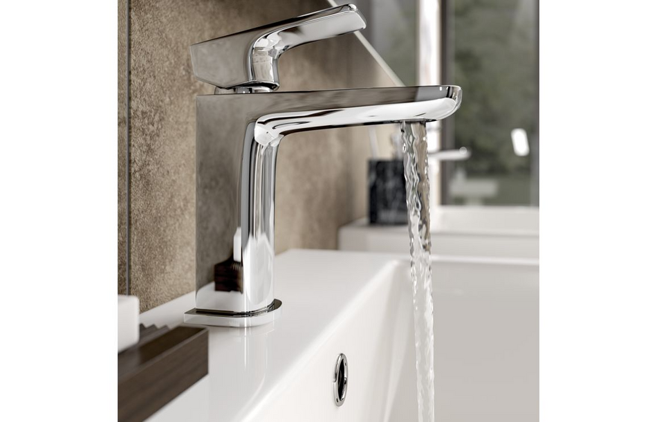 Opulent Plitvice Basin Mixer and Waste - Chrome (OBC105726)