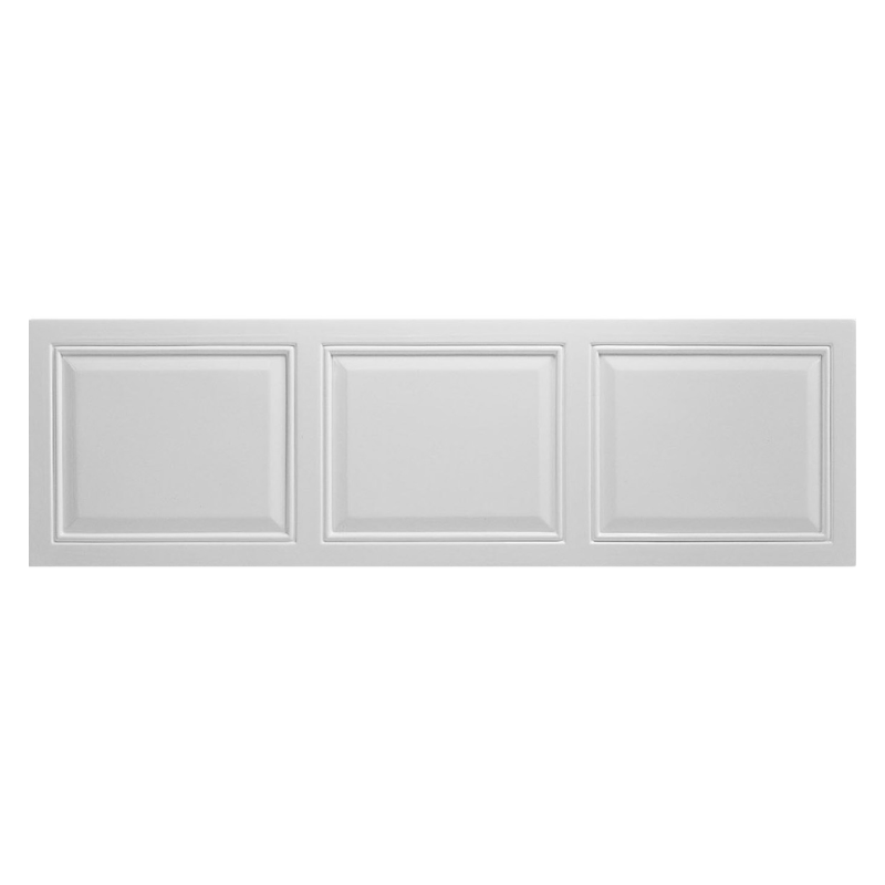 Opulent Portia 1700mm Front Panel - White (OBC3476)