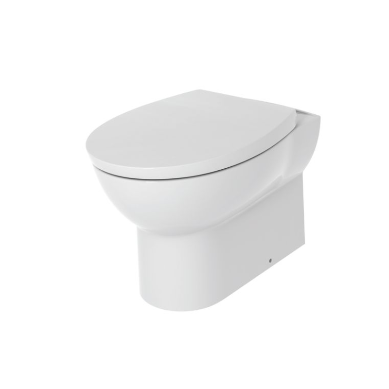 Opulent Rimless Back To Wall WC and Soft Close Seat (OBC108879)