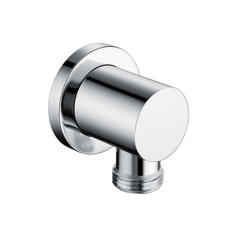 Opulent Round Wall Outlet Elbow - Chrome (OBC105876)