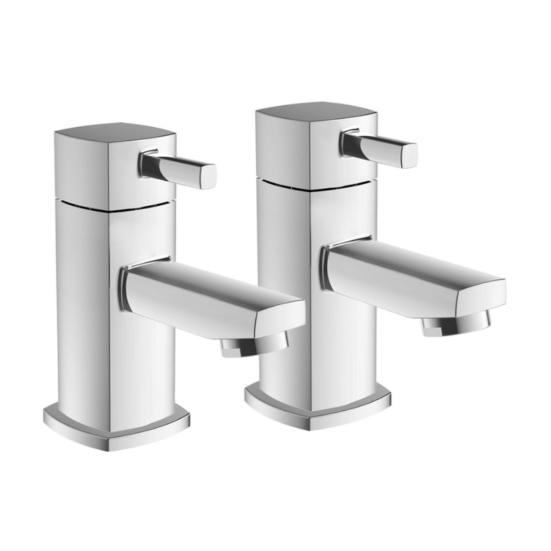 Opulent Silverthread Basin Taps - Chrome (OBC105708)