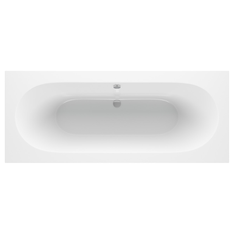 Opulent Sinatra Round Double End 1800x800x550mm Bath with Legs (OBC105645)