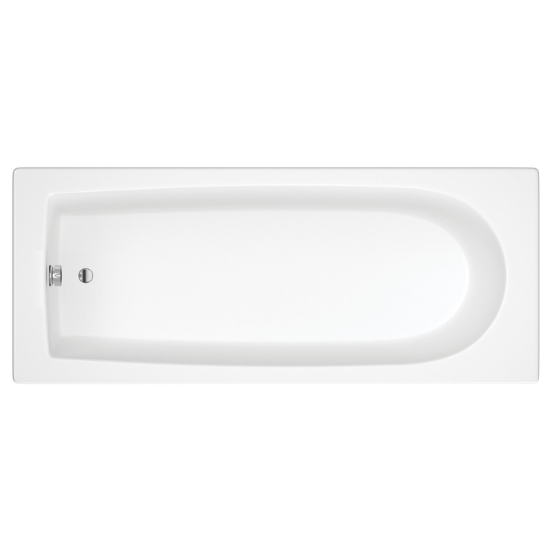 Opulent Sinatra Round Single End 1800x800x550mm Bath with Legs (OBC105633)